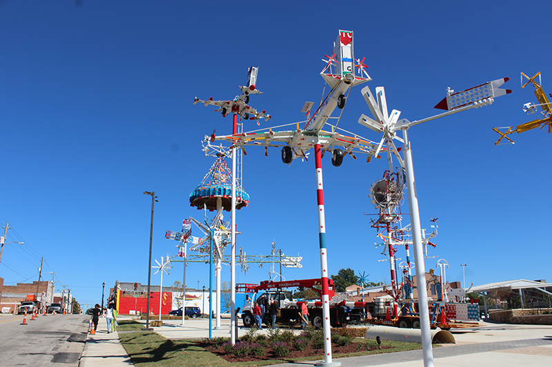 Story of the Whirligigs in Downtown Wilson Whirligig Park (2022)