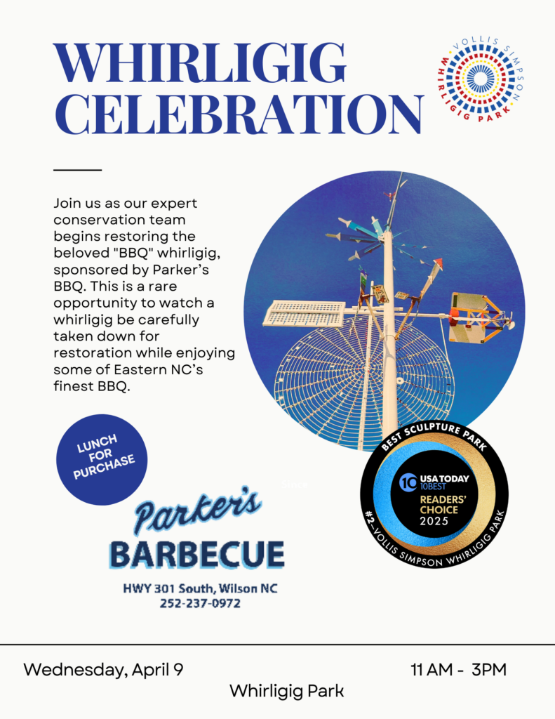 Whirligig Celebration flyer