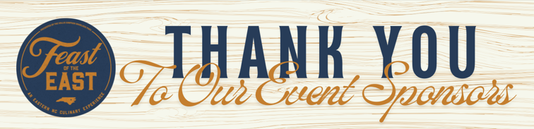 Thank you to our event sponsors graphic