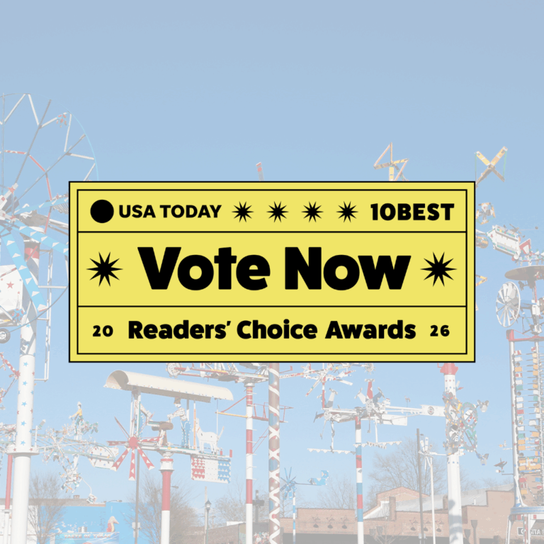 Vote Now for Whirligig Park as Best Sculpture Park for USA Today 10 Best Readers Choice Awards